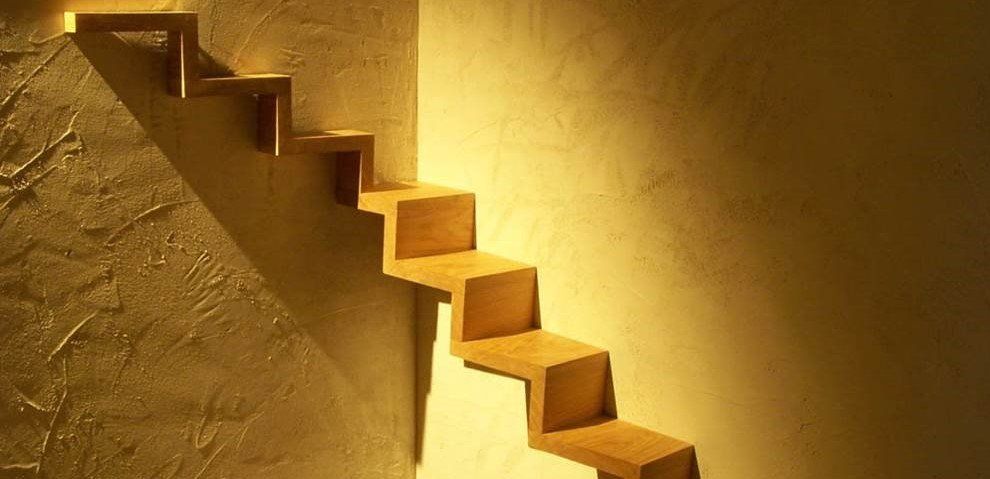 escalera reducida